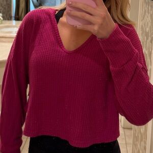 JoyLab Pink Crew Neck Sweater